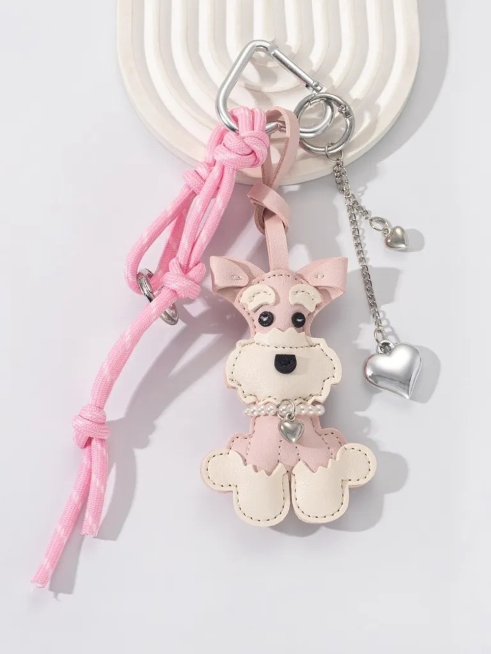 Schnauzer Dog Bag Charm